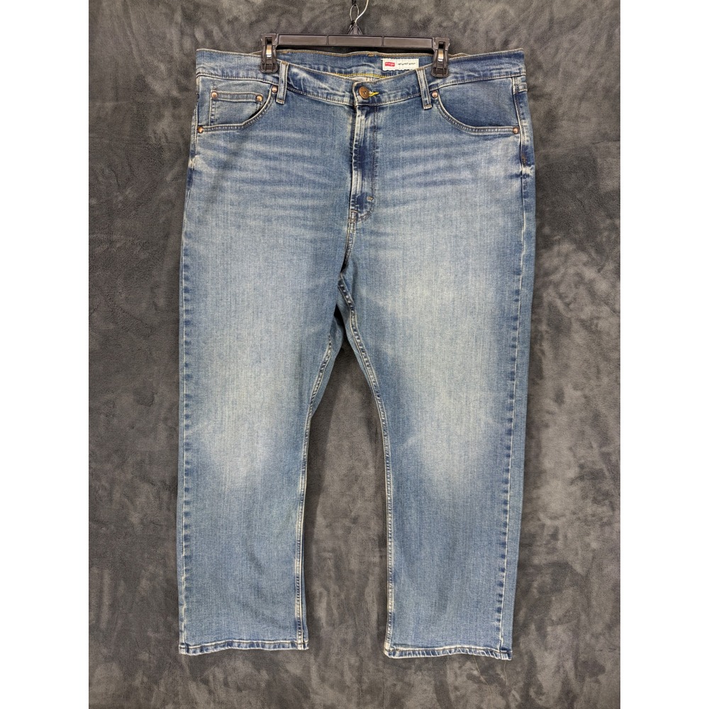 Wrangler Five Star Premium Mens Relaxed Boot‎ Cut Jeans Blue 40x30 Stretch Denim